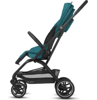 Прогулянкова коляска Cybex Eezy S Twist+ 2 BLK Moon Black (з бампером)