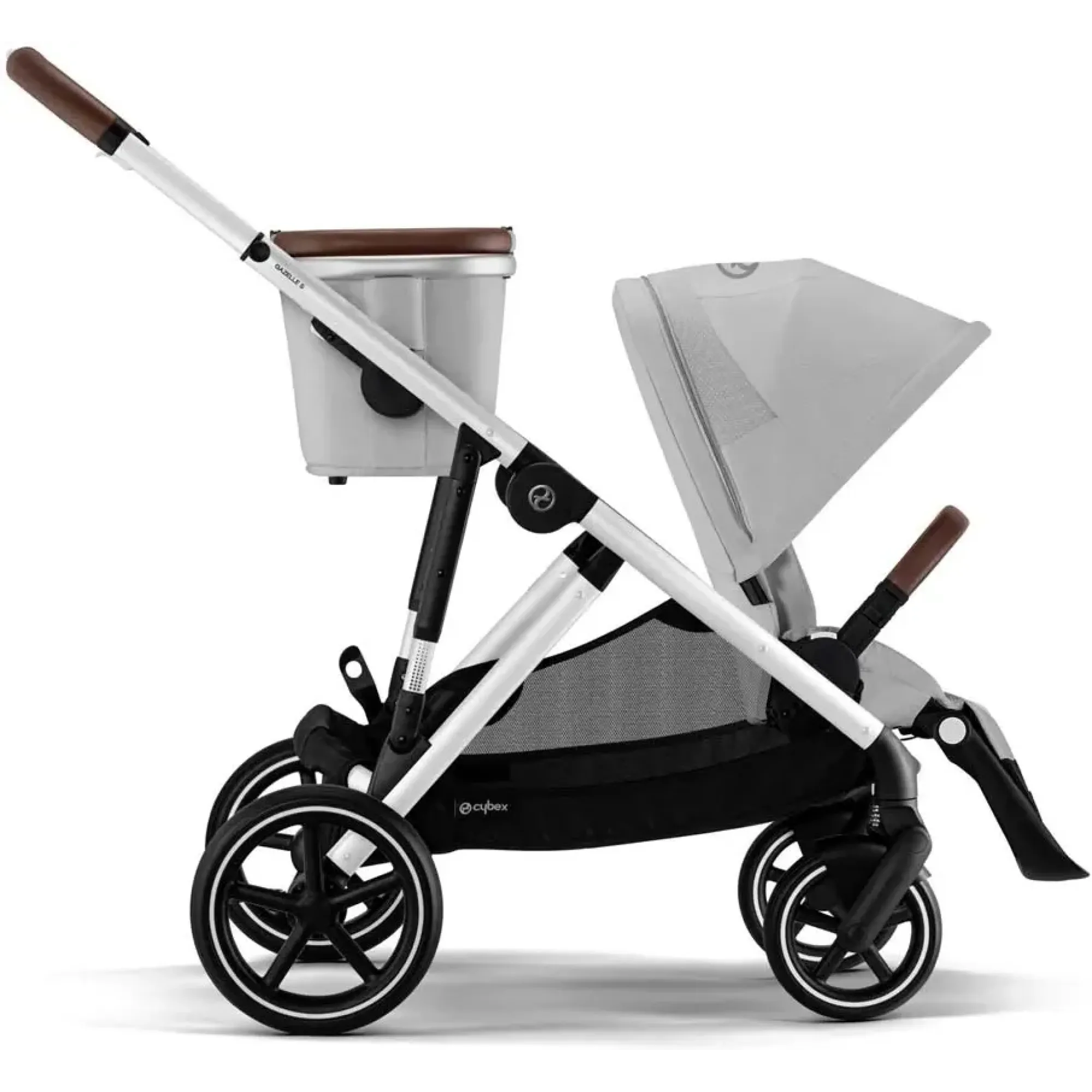 Прогулянкова коляска Cybex Gazelle S SLV Lava Grey