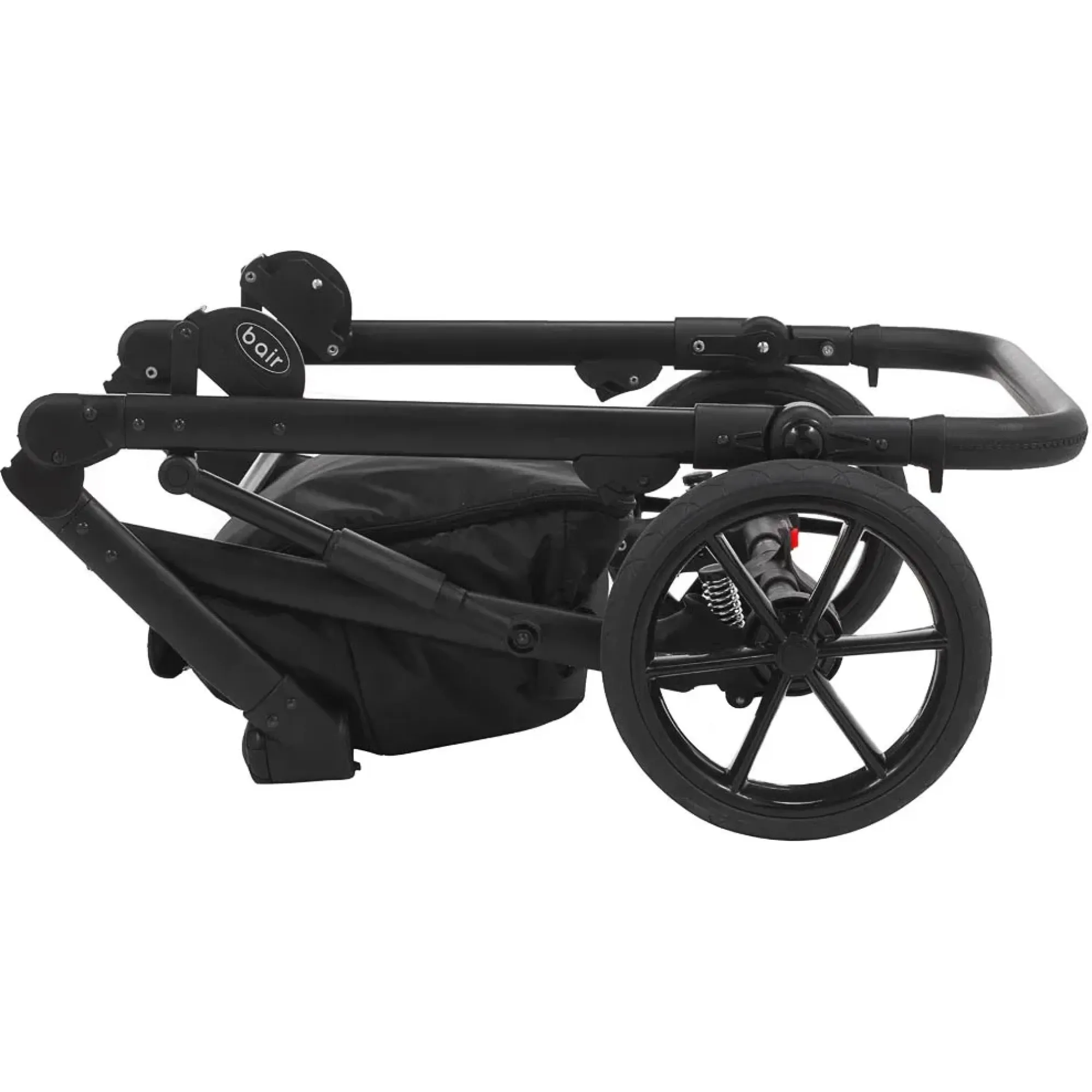 Коляска 2в1 Bair Kiwi Soft BKS-219 Графіт