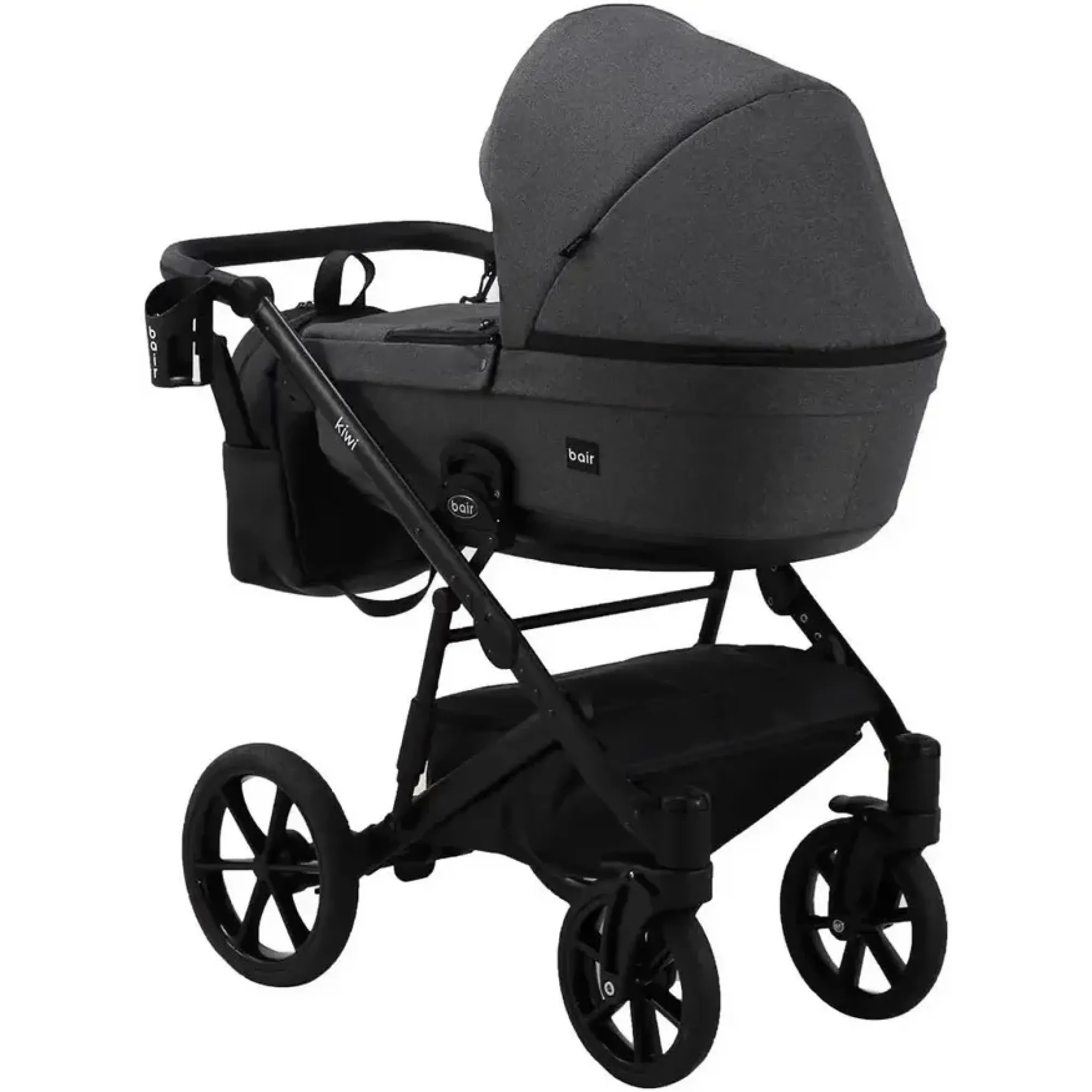 Коляска 2в1 Bair Kiwi Soft BKS-219 Графіт