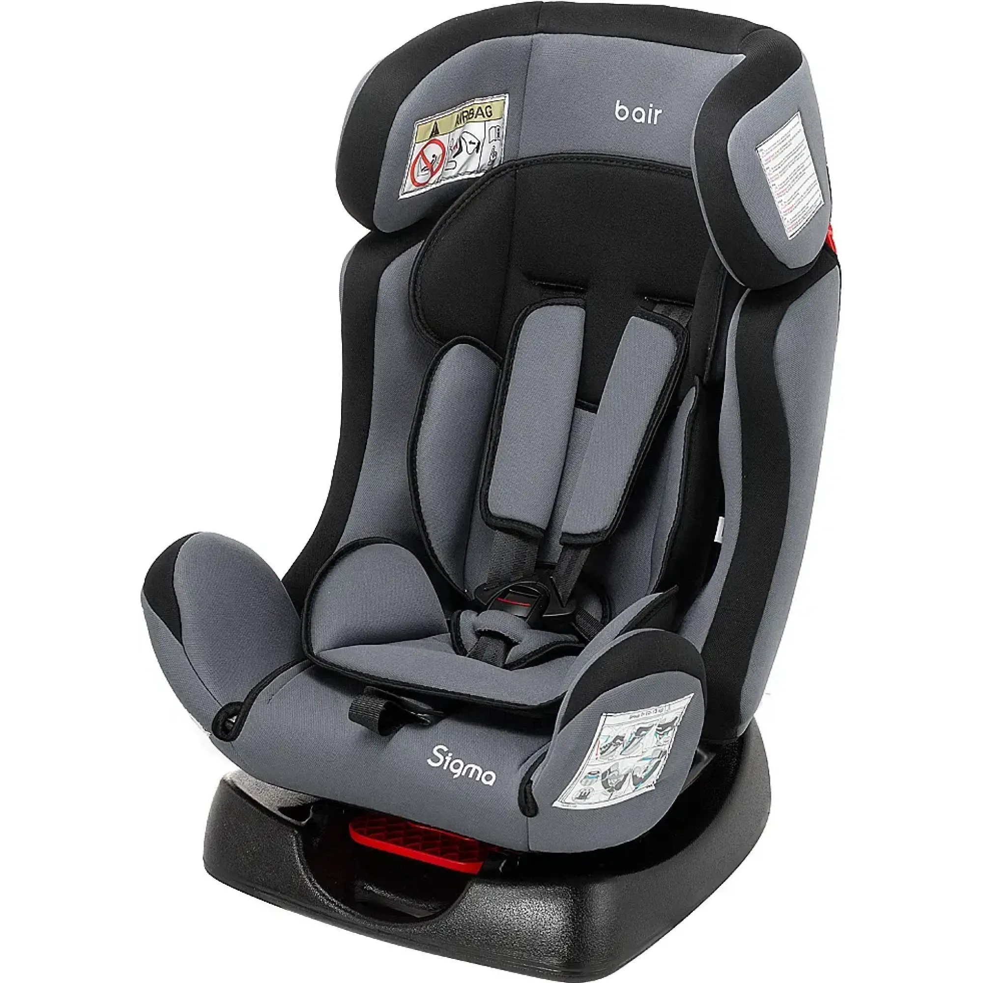 Автокресло Bair Sigma DS2423 Черный / Серый