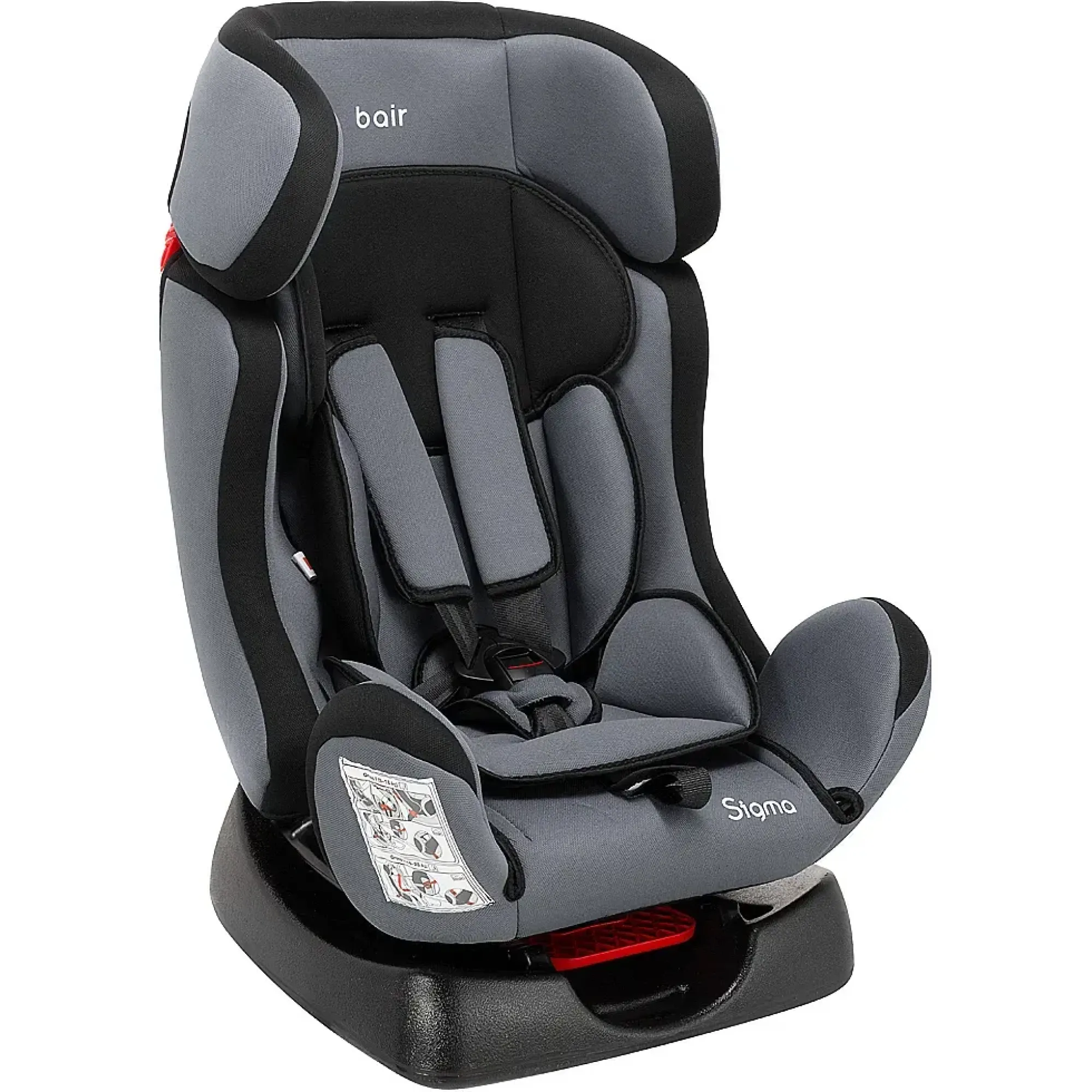 Автокресло Bair Sigma DS2423 Черный / Серый