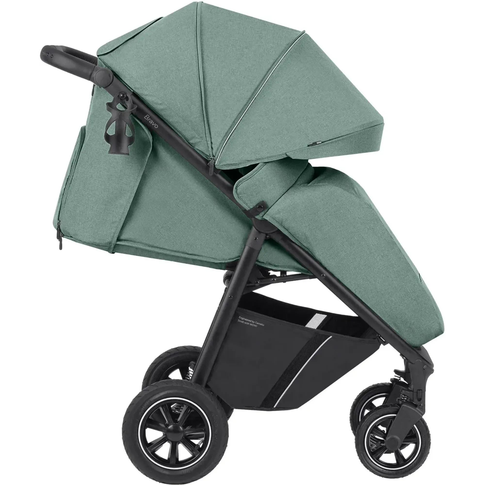 Прогулянкова коляска Carrello Bravo Air Pure Black
