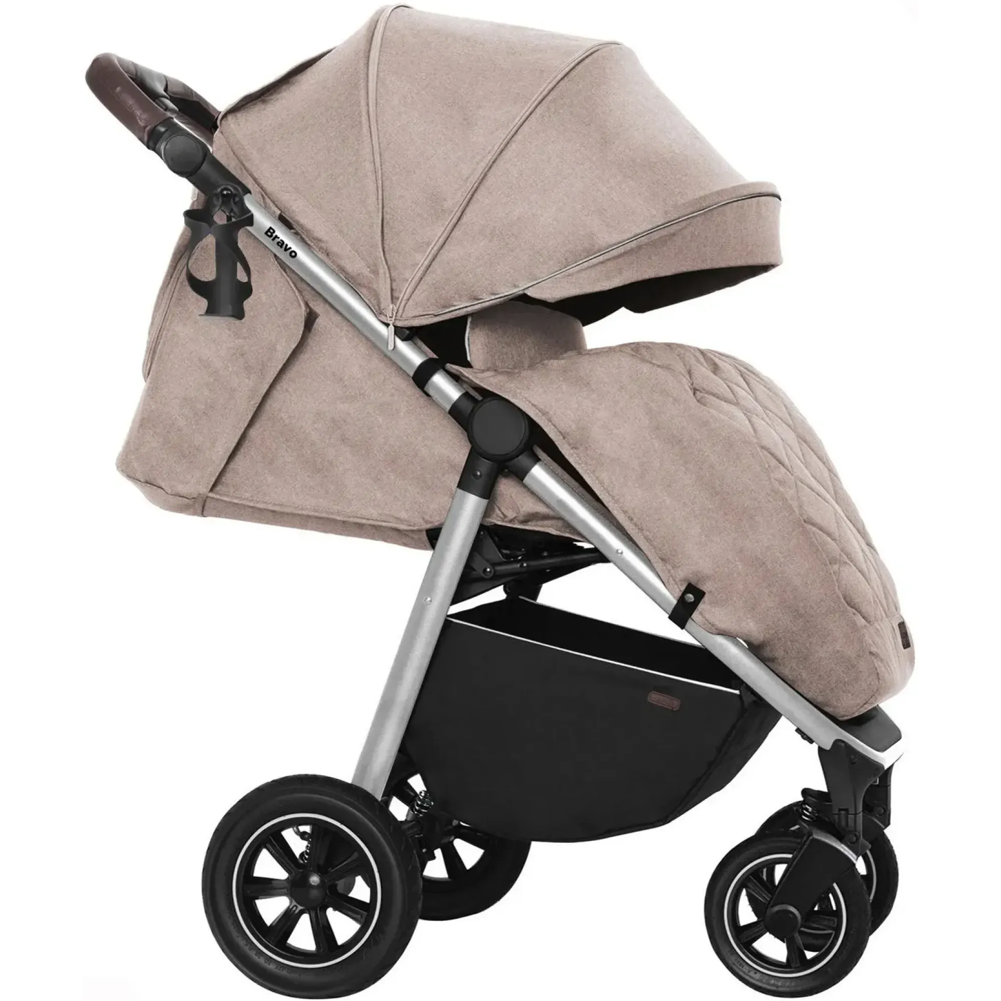 Прогулянкова коляска Carrello Bravo Air Linen Beige