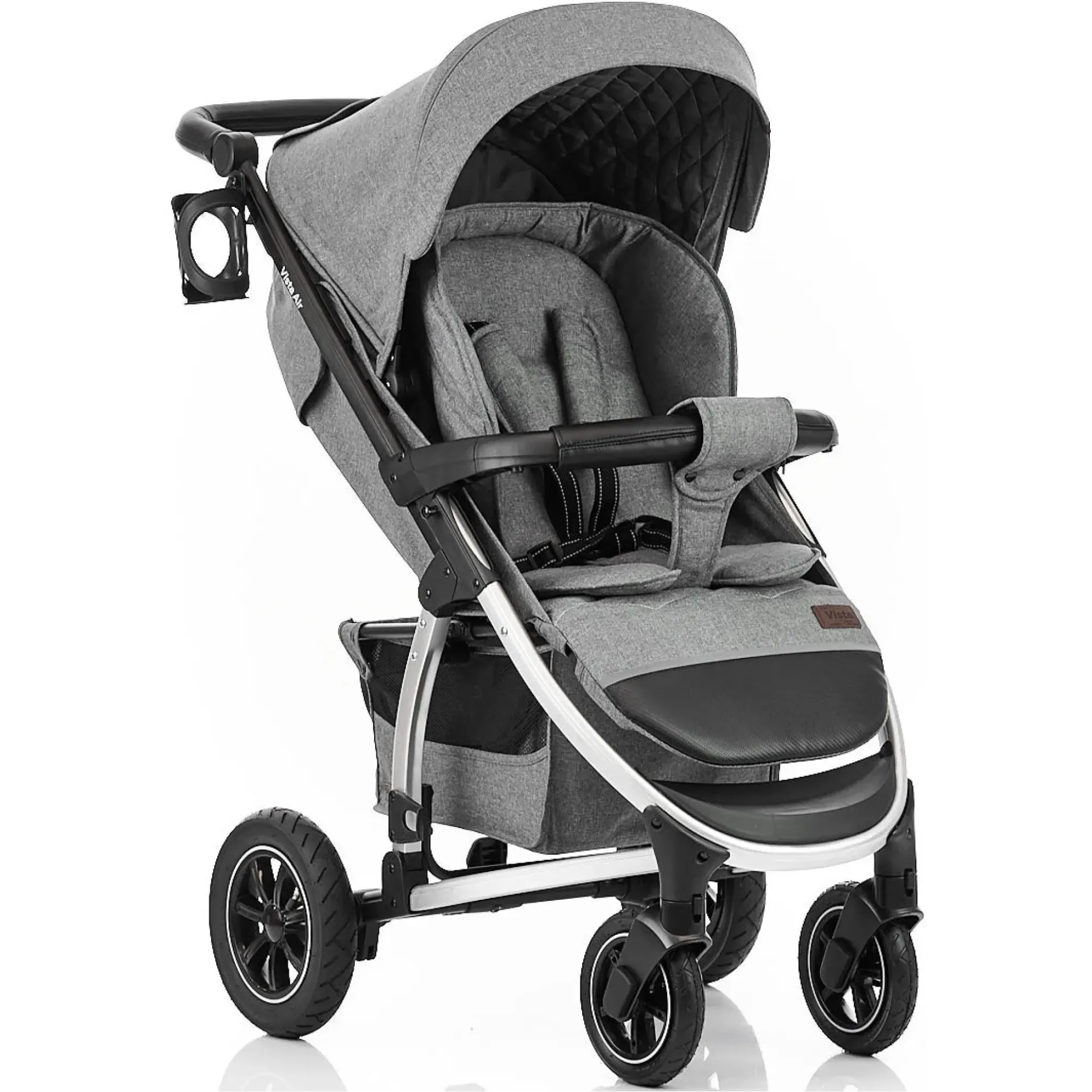 Коляска 2в1 Carrello Vista Air CRL-6506 Steel Gray