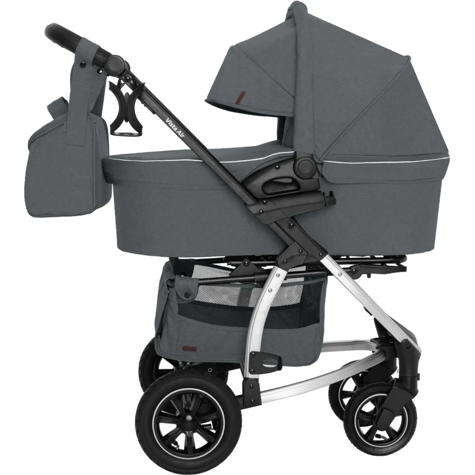 Коляска 2в1 Carrello Vista Air CRL-6506 Steel Gray