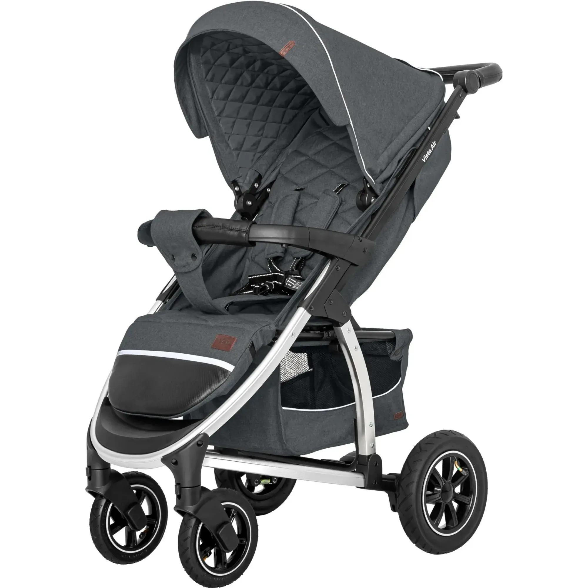 Коляска 2в1 Carrello Vista Air CRL-6506 Steel Gray