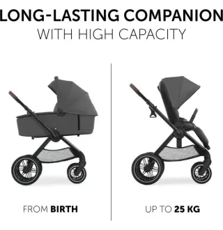 Коляска універсальна Hauck Walk N Care Air Dark Grey