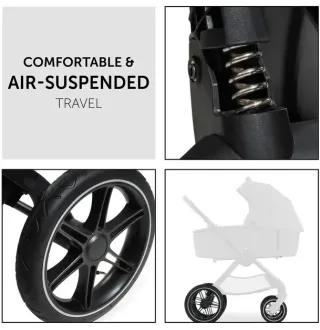 Коляска універсальна Hauck Walk N Care Air Dark Grey