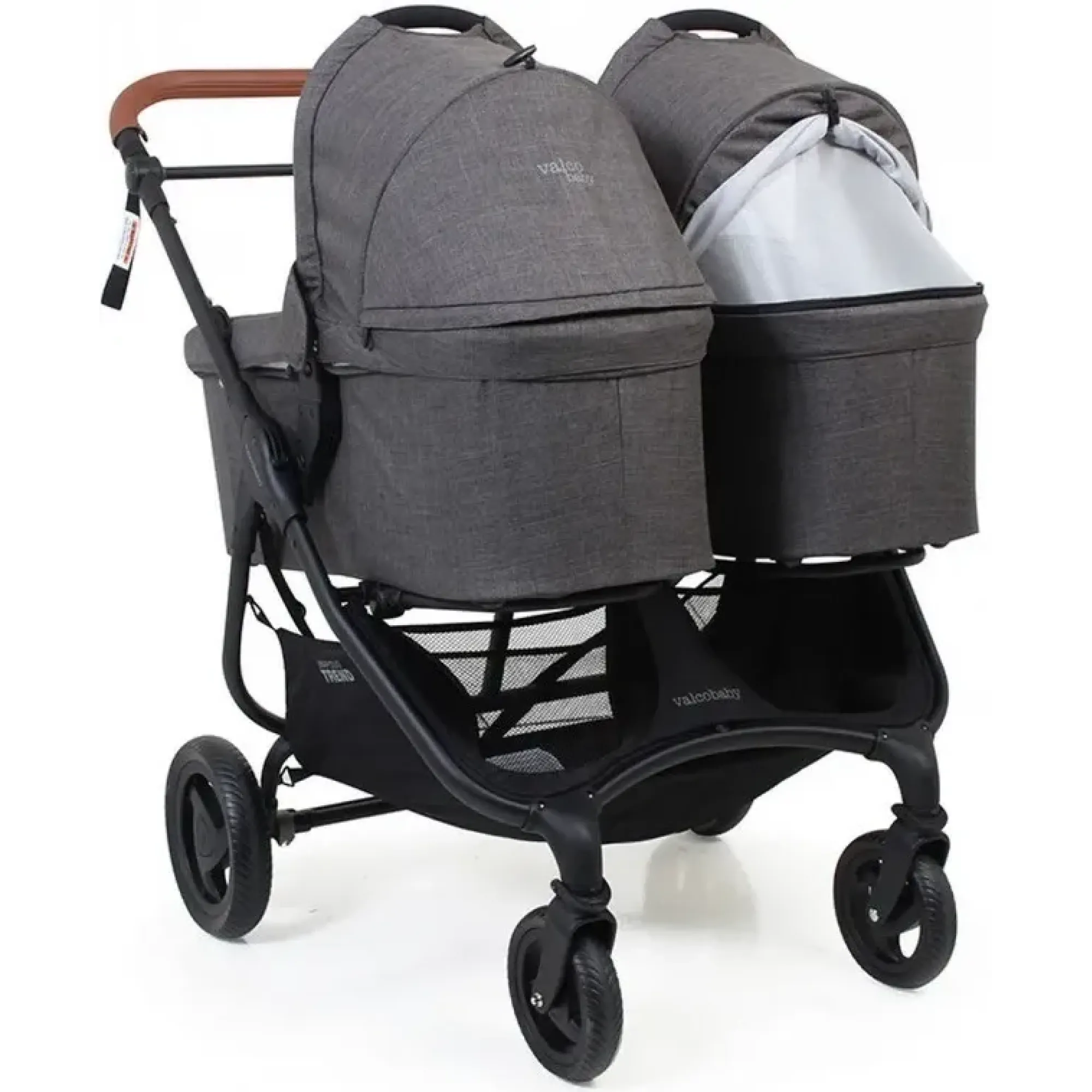 Колиска Valco Baby External Bassinet для Snap Duo Trend / Charcoal