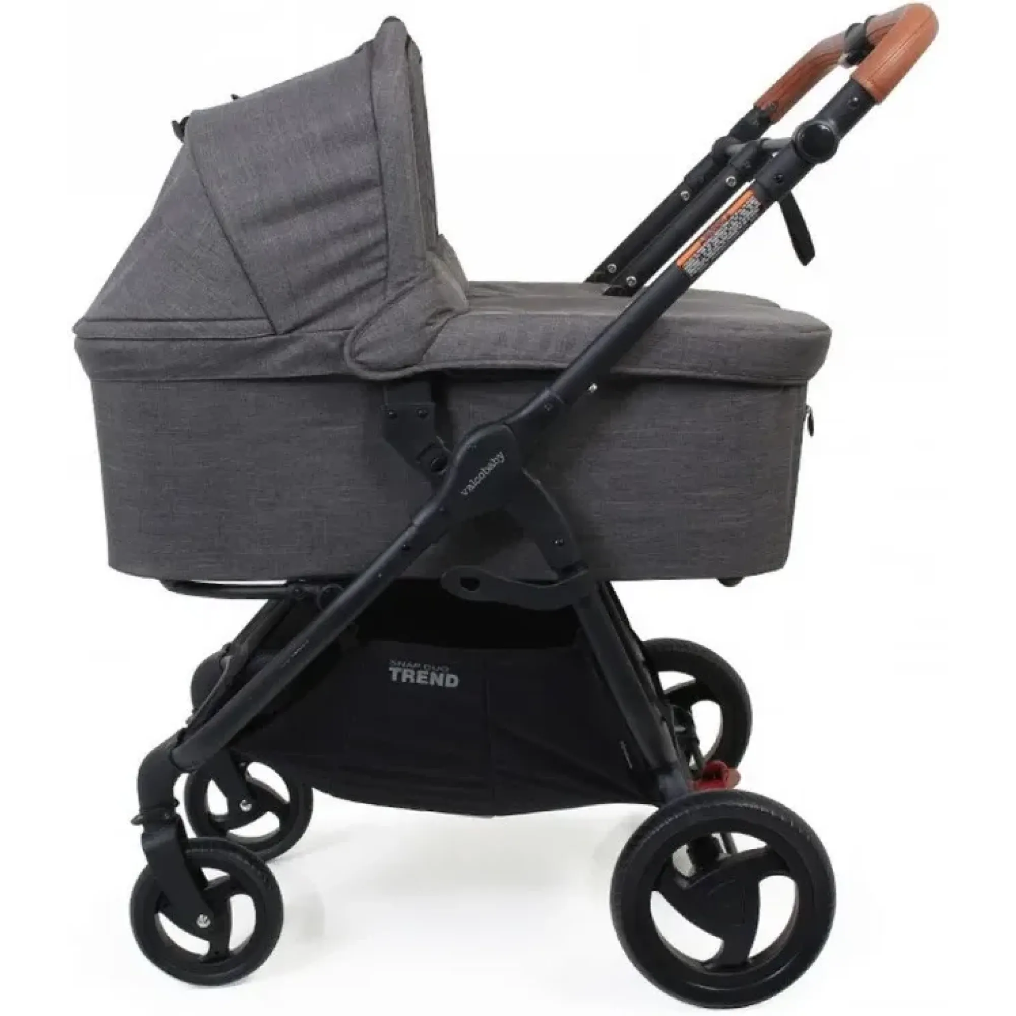 Колиска Valco Baby External Bassinet для Snap Duo Trend / Charcoal