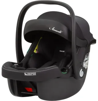 Автокрісло+база Carrello Ammonite CRL-8801+CRL-8802 Absolute Black i-Size 40-87см ISOFIX