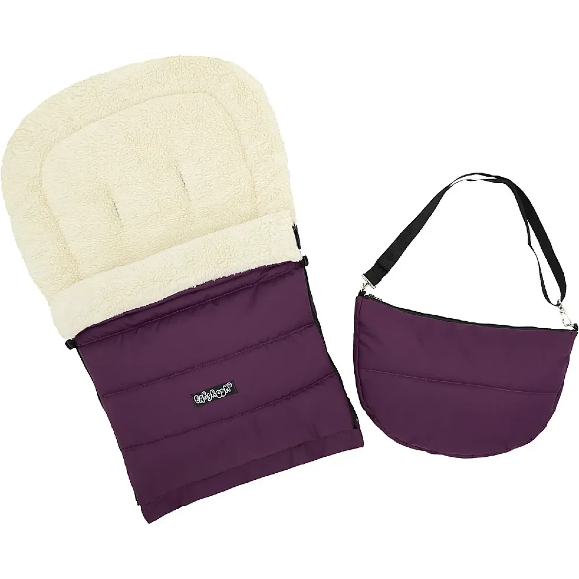 Зимовий конверт Babyroom Wool N-20 violet фіолетовий