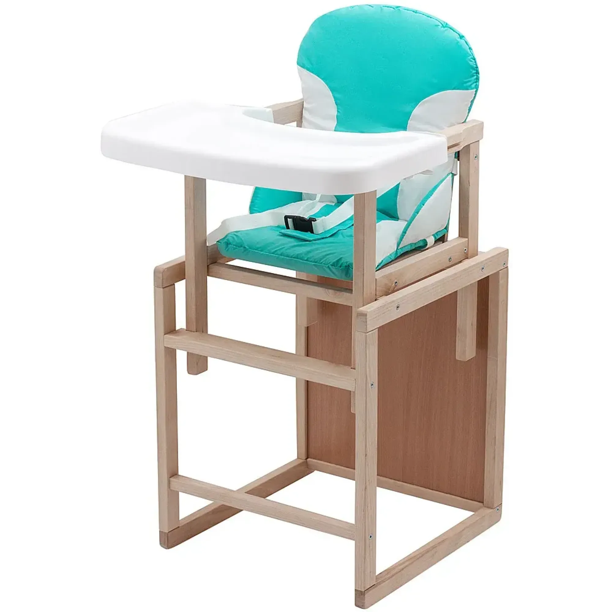 Стільчик-трансформер Babyroom Поні-230 eko бірюзовий / білий