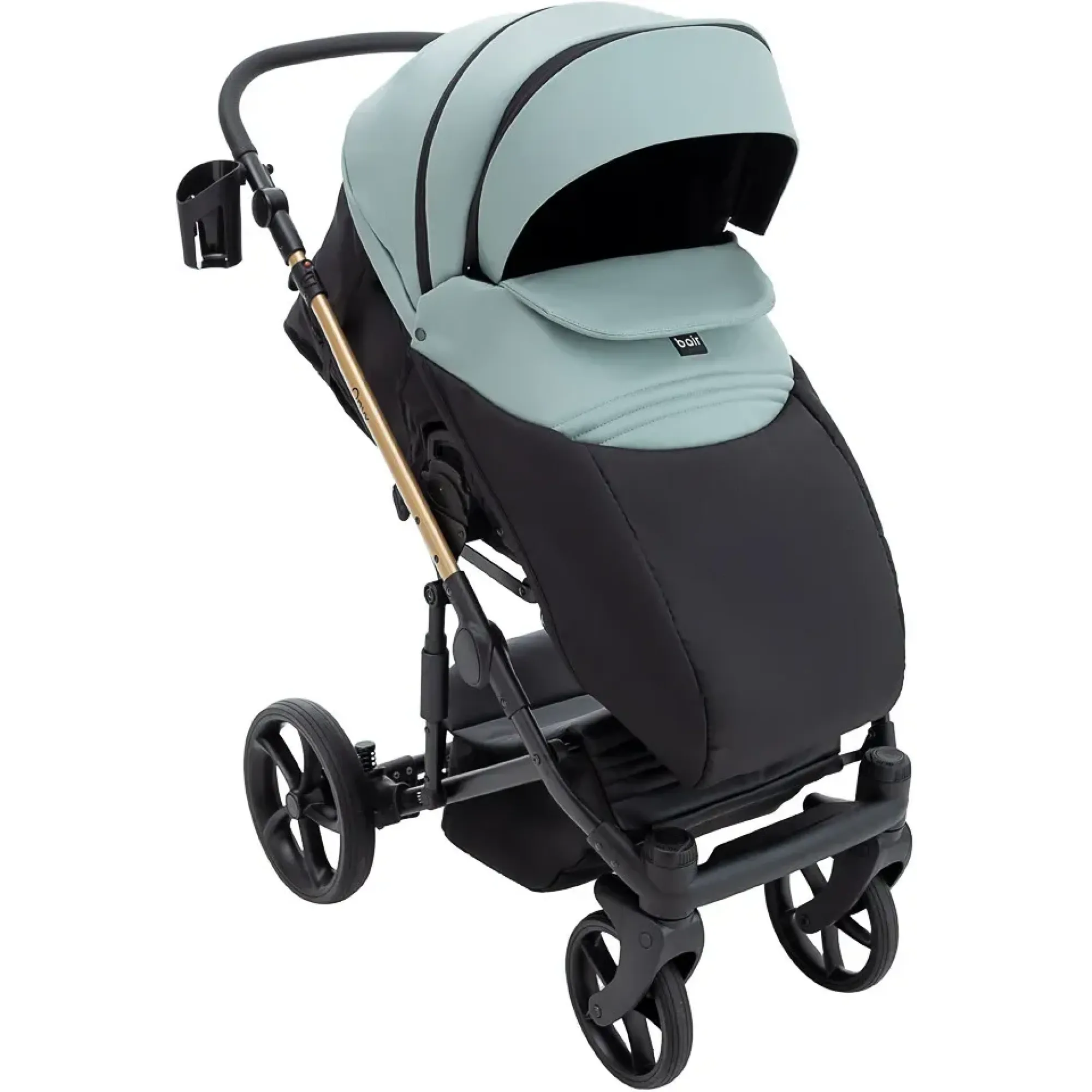 Коляска 2 в 1 Bair Onyx ECO OE-145 нефрит