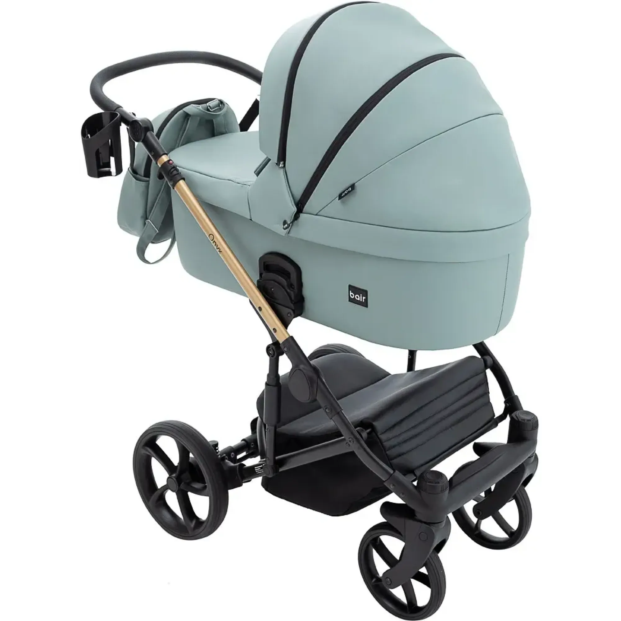 Коляска 2 в 1 Bair Onyx ECO OE-145 нефрит