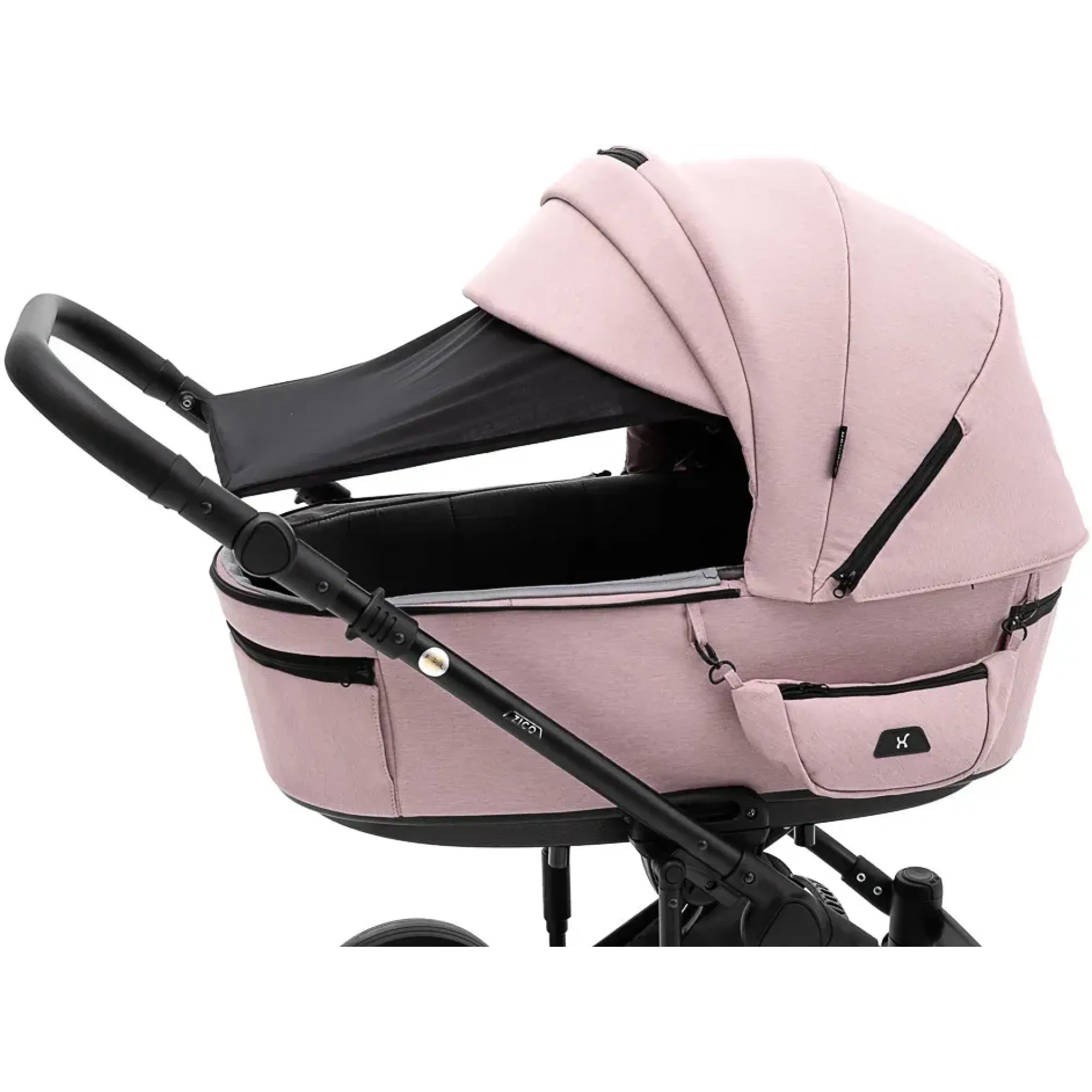 Коляска 2 в 1 Adamex Zico Tip TK-24 рожевий