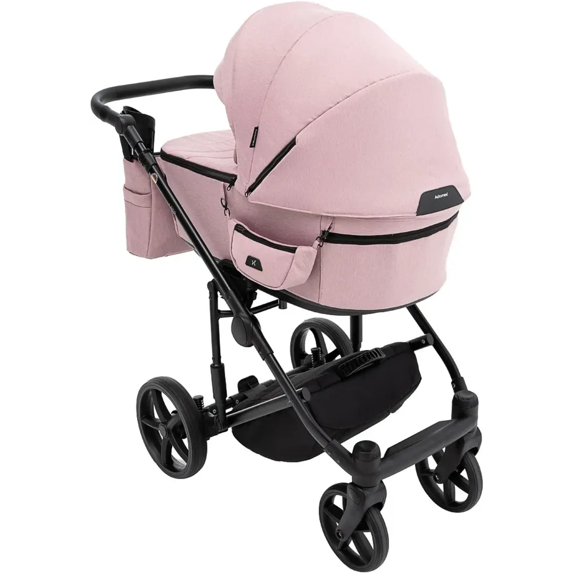 Коляска 2 в 1 Adamex Zico Tip TK-24 рожевий