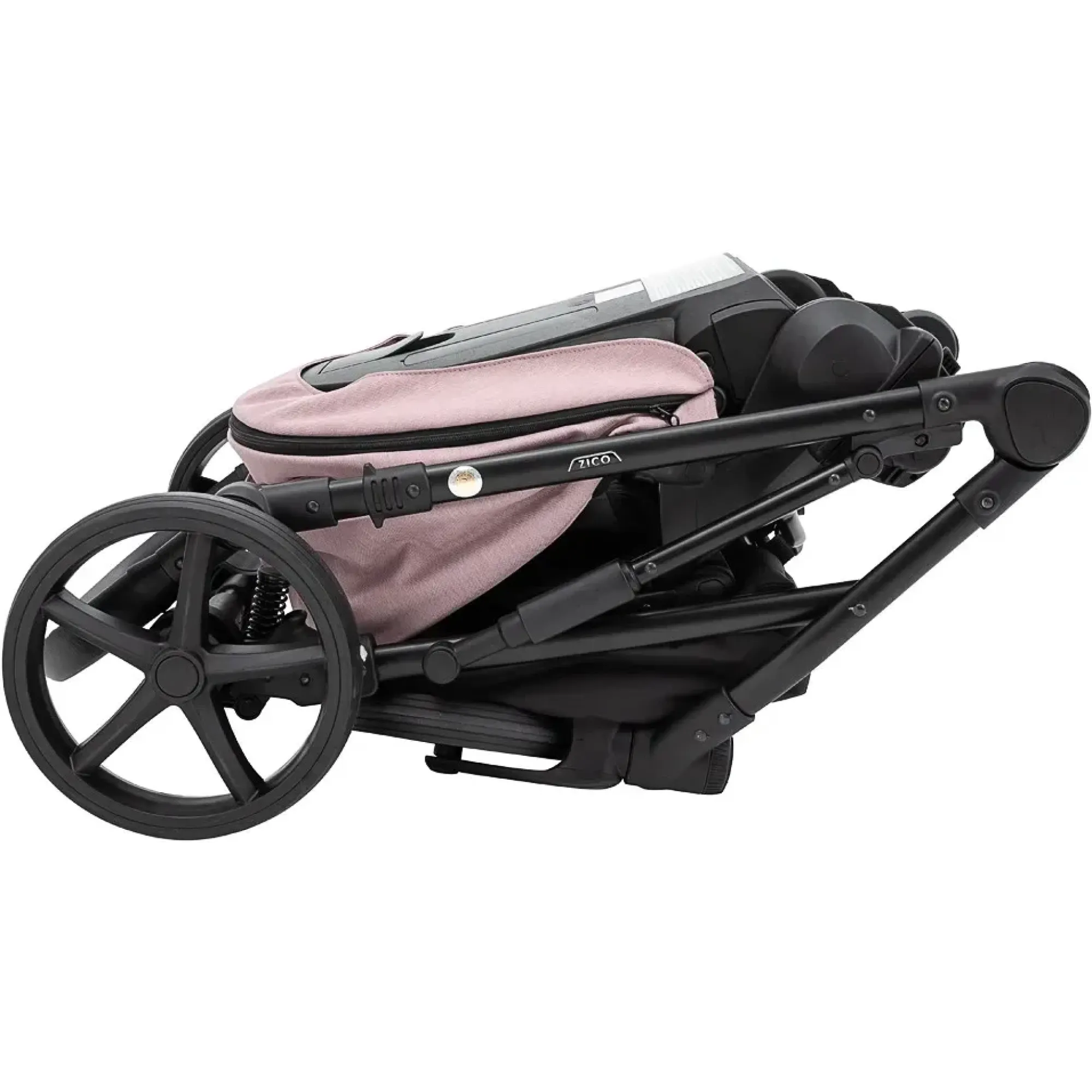 Коляска 2 в 1 Adamex Zico Tip TK-24 рожевий