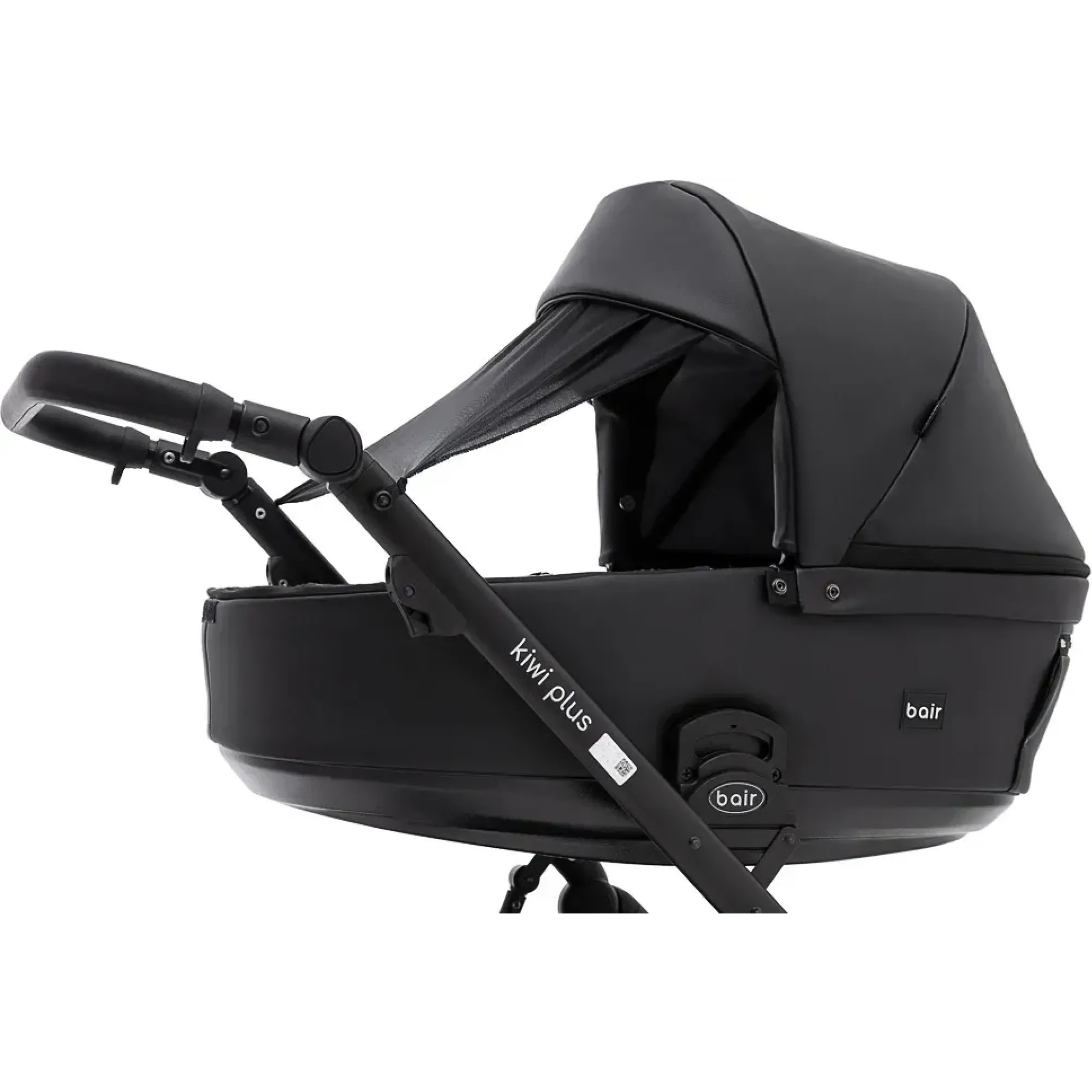 Коляска 2 в 1 Bair Kiwi Plus ECO BKP-15 чорний
