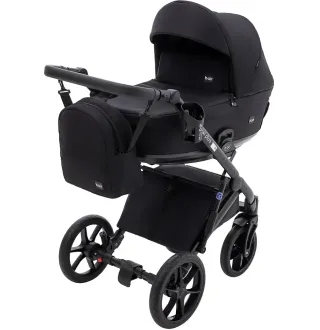 Коляска 2 в 1 Bair Kiwi Plus Soft BKP-452 чорний