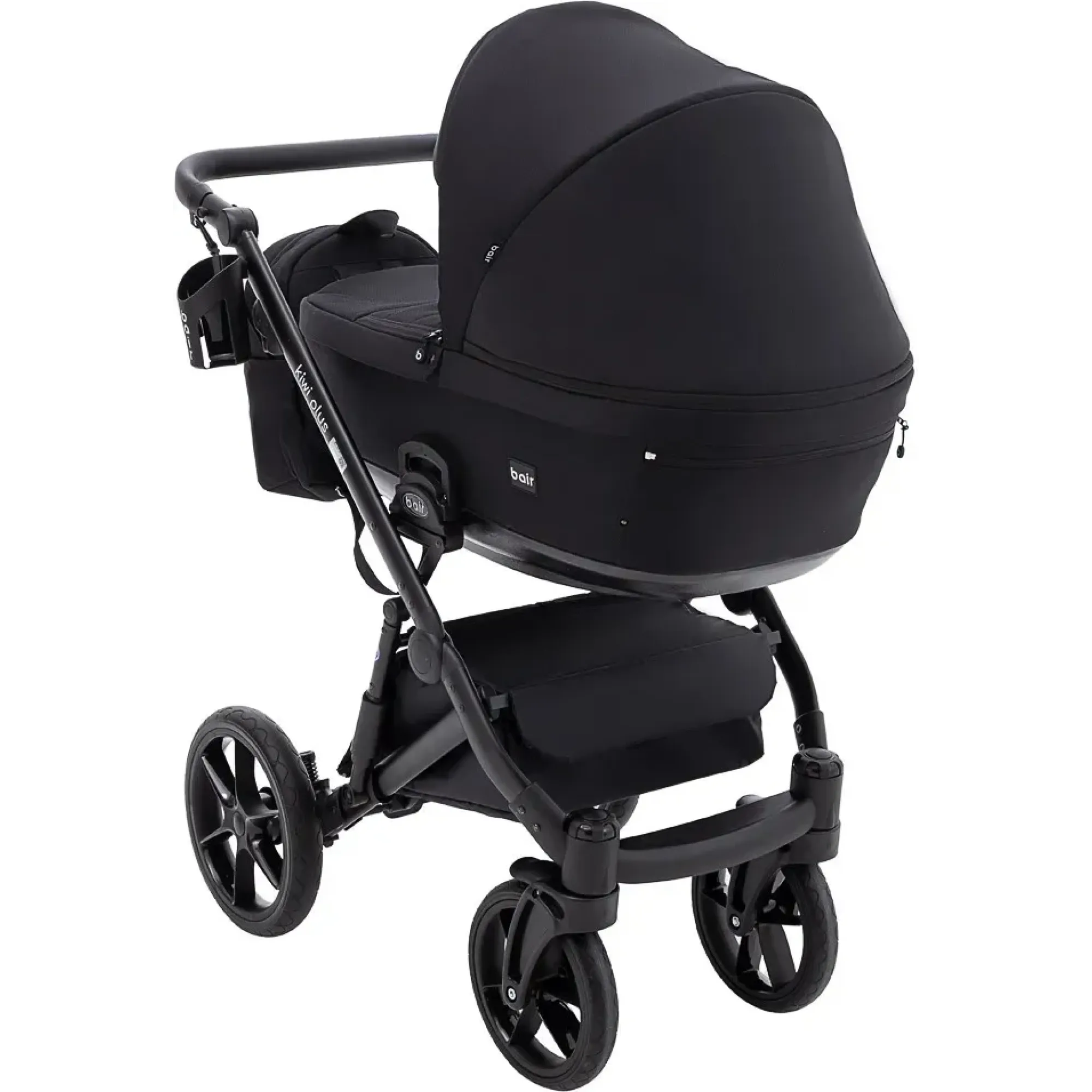 Коляска 2 в 1 Bair Kiwi Plus Soft BKP-452 чорний