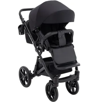 Коляска 2 в 1 Bair Kiwi Plus Soft BKP-452 чорний