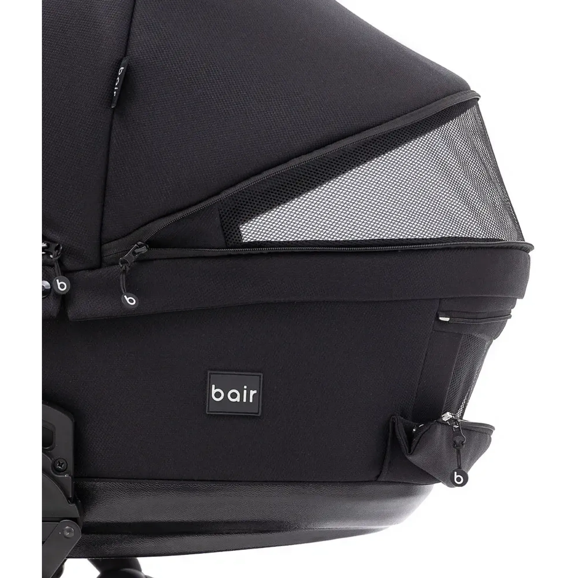 Коляска 2 в 1 Bair Kiwi Plus Soft BKP-452 чорний