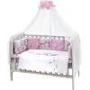 Дитяча постіль Babyroom Bortiki Print-08 рожевий (сови) Дитяча постіль Babyroom Bortiki Print-08 рожевий (сови)