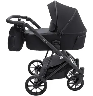Коляска 2 в 1 Bair Vega Soft VS-05 black чорний