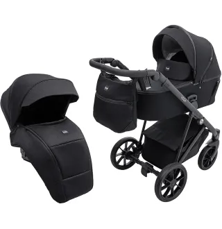Коляска 2 в 1 Bair Vega Soft VS-05 black чорний