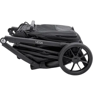 Коляска 2 в 1 Bair Vega Soft VS-05 black чорний