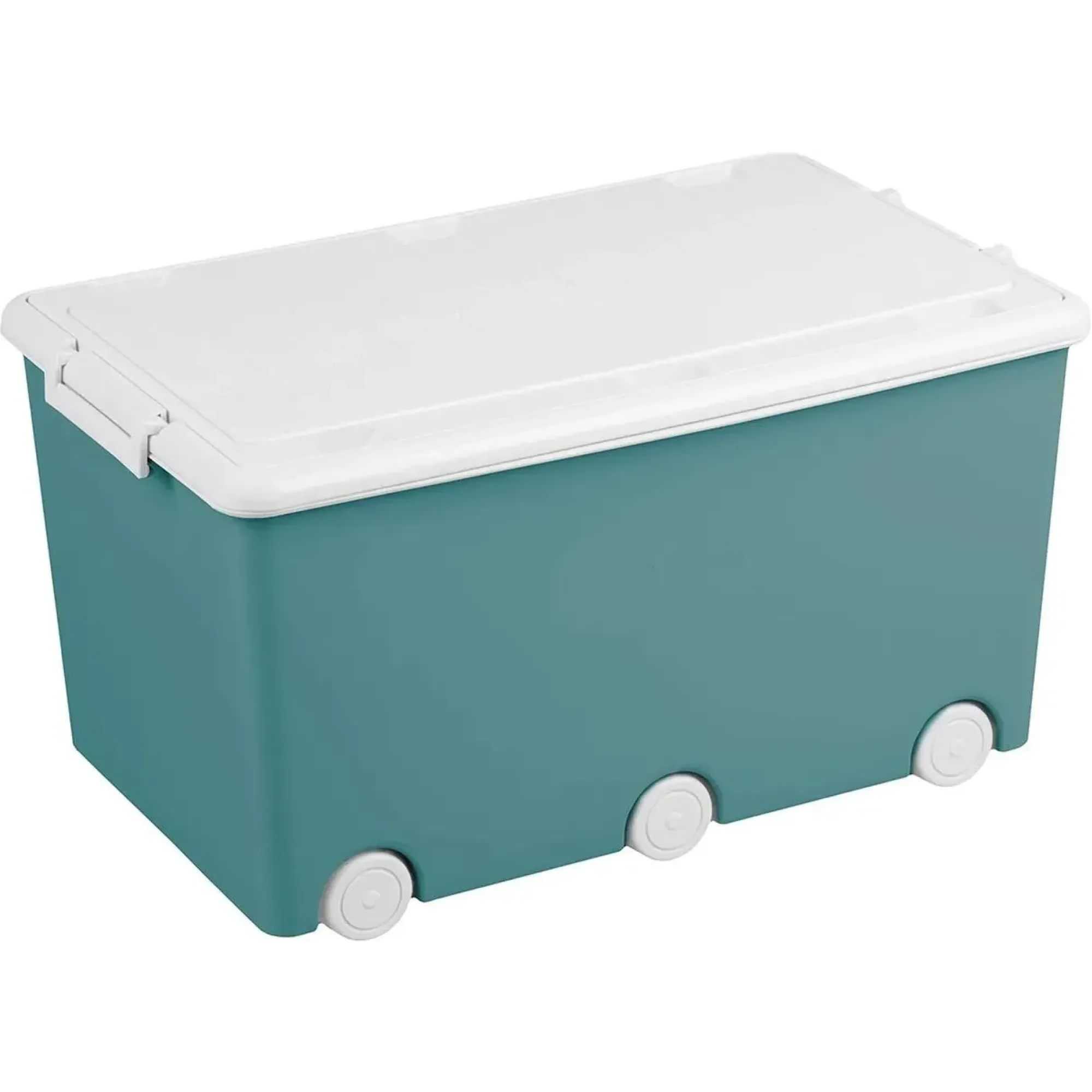 Ящик для іграшок Tega Multifuncional Box 58x32 cm PW-001-165 mineral blue (бірюзовий)
