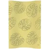 Повивальний матрац мʼякий Ceba Baby Soft profiled changing mat COSY (48x70 cm) W-104-000-672 monstera mustard