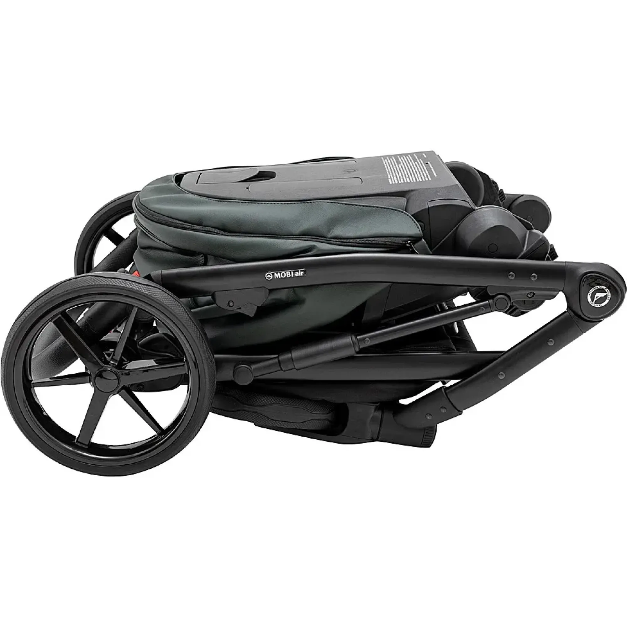 Коляска 2 в 1 Adamex Mobi Air Thermo New ECO SA-29 темо-зелений