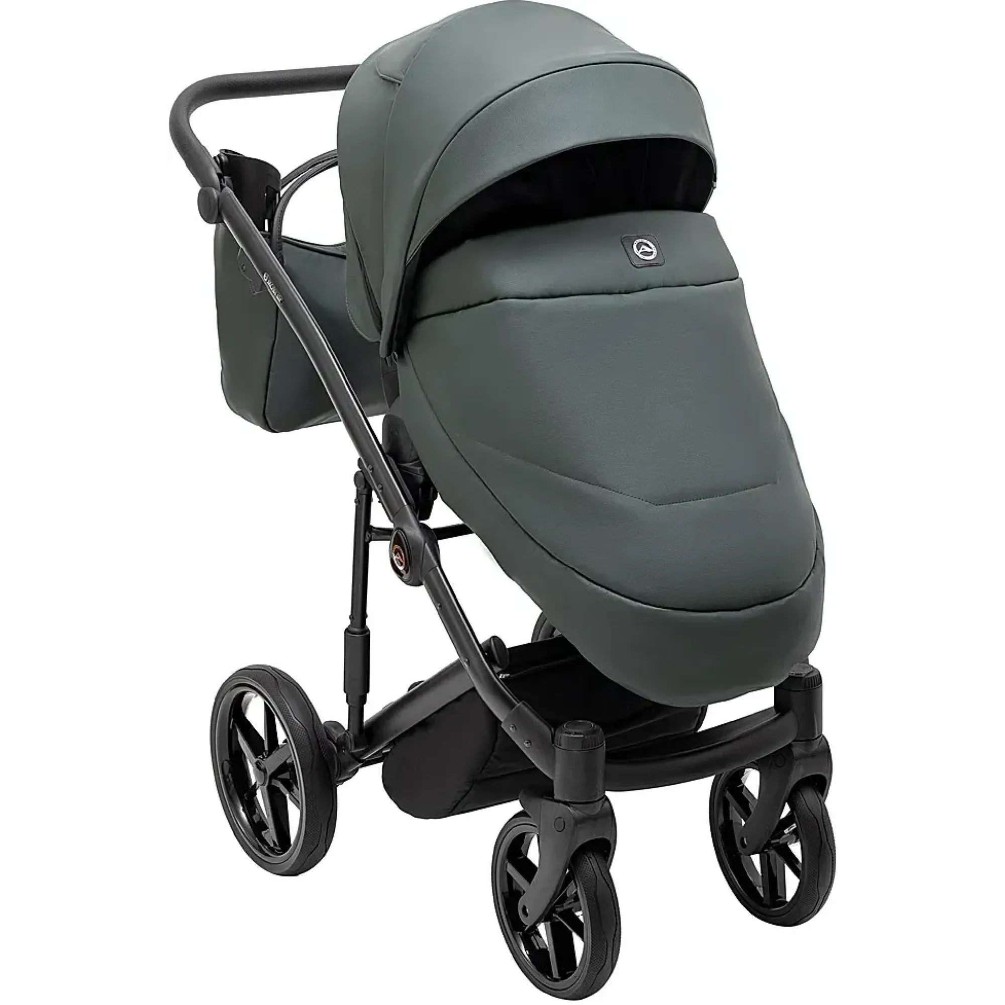 Коляска 2 в 1 Adamex Mobi Air Thermo New ECO SA-29 темо-зелений