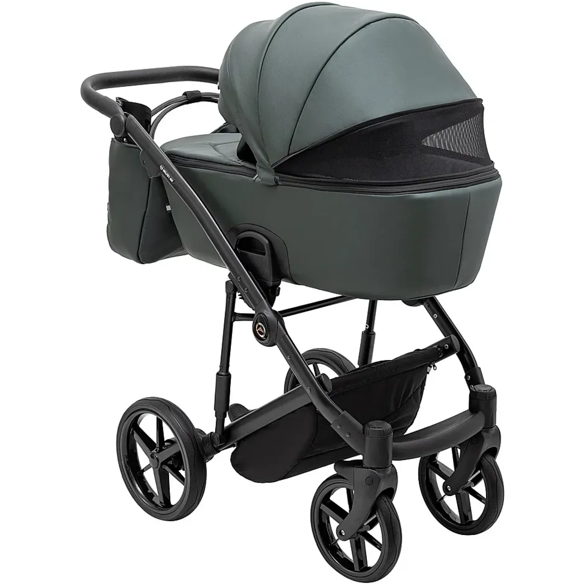 Коляска 2 в 1 Adamex Mobi Air Thermo New ECO SA-29 темо-зелений