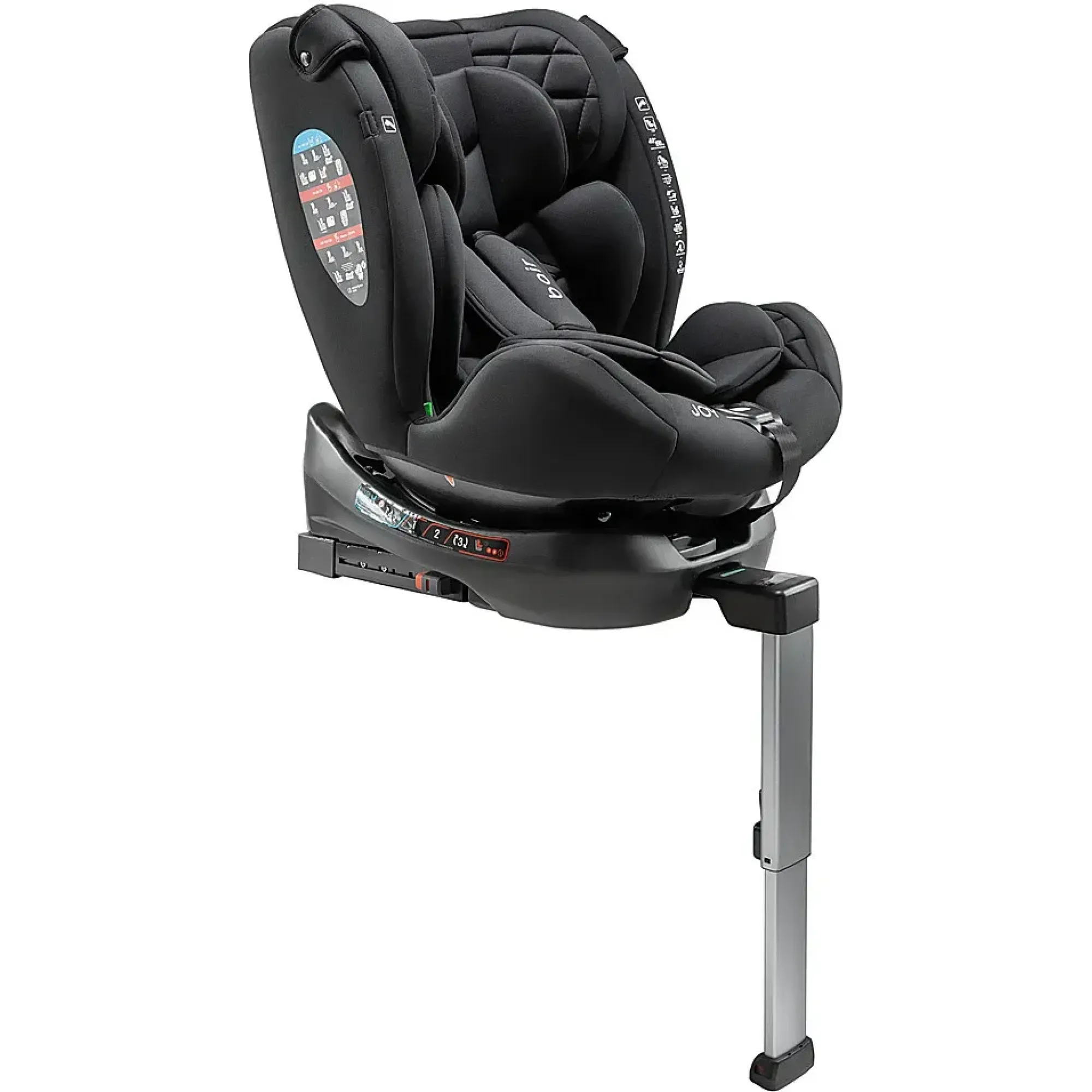 Автокрісло Bair Joy 360 i-size Iso-fix TB-01 total black