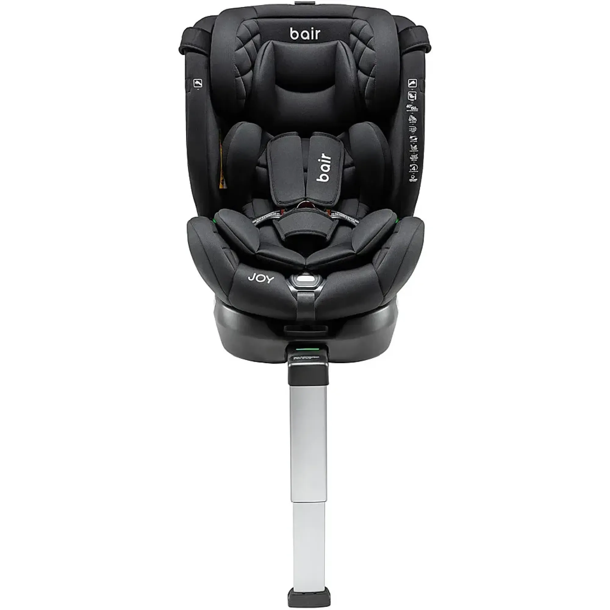 Автокрісло Bair Joy 360 i-size Iso-fix TB-01 total black