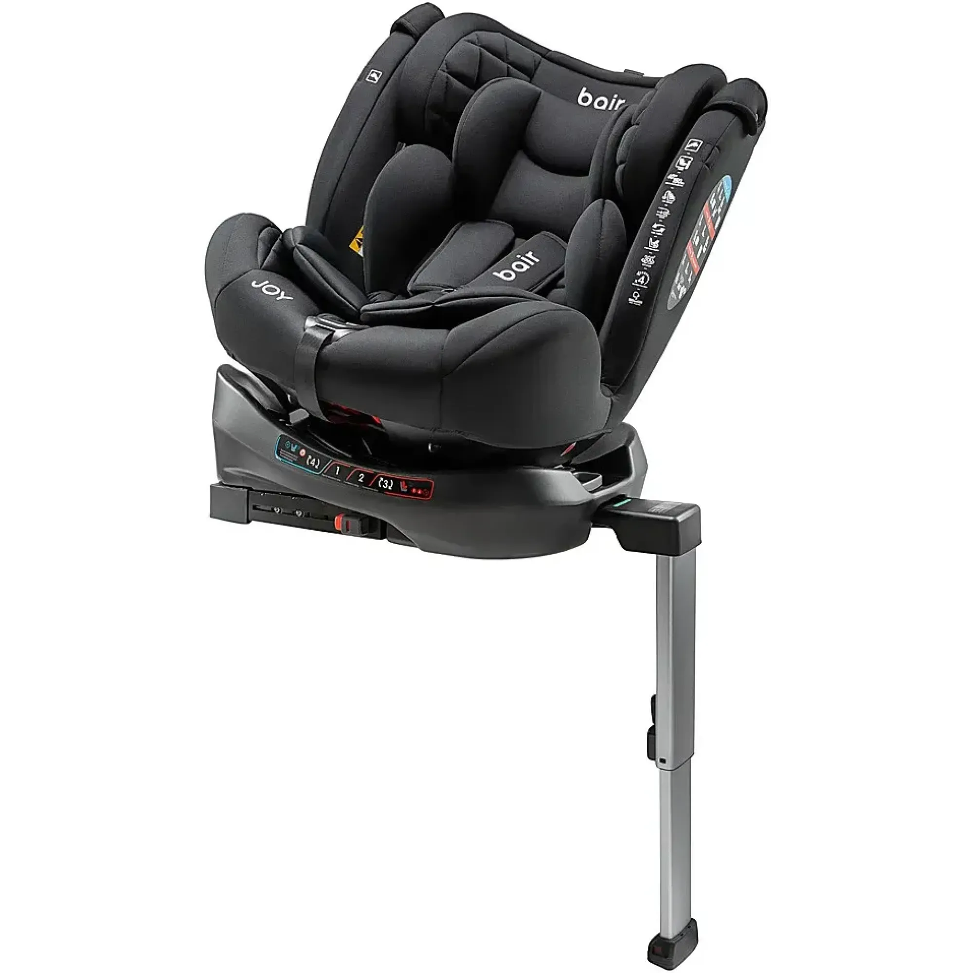 Автокрісло Bair Joy 360 i-size Iso-fix TB-01 total black