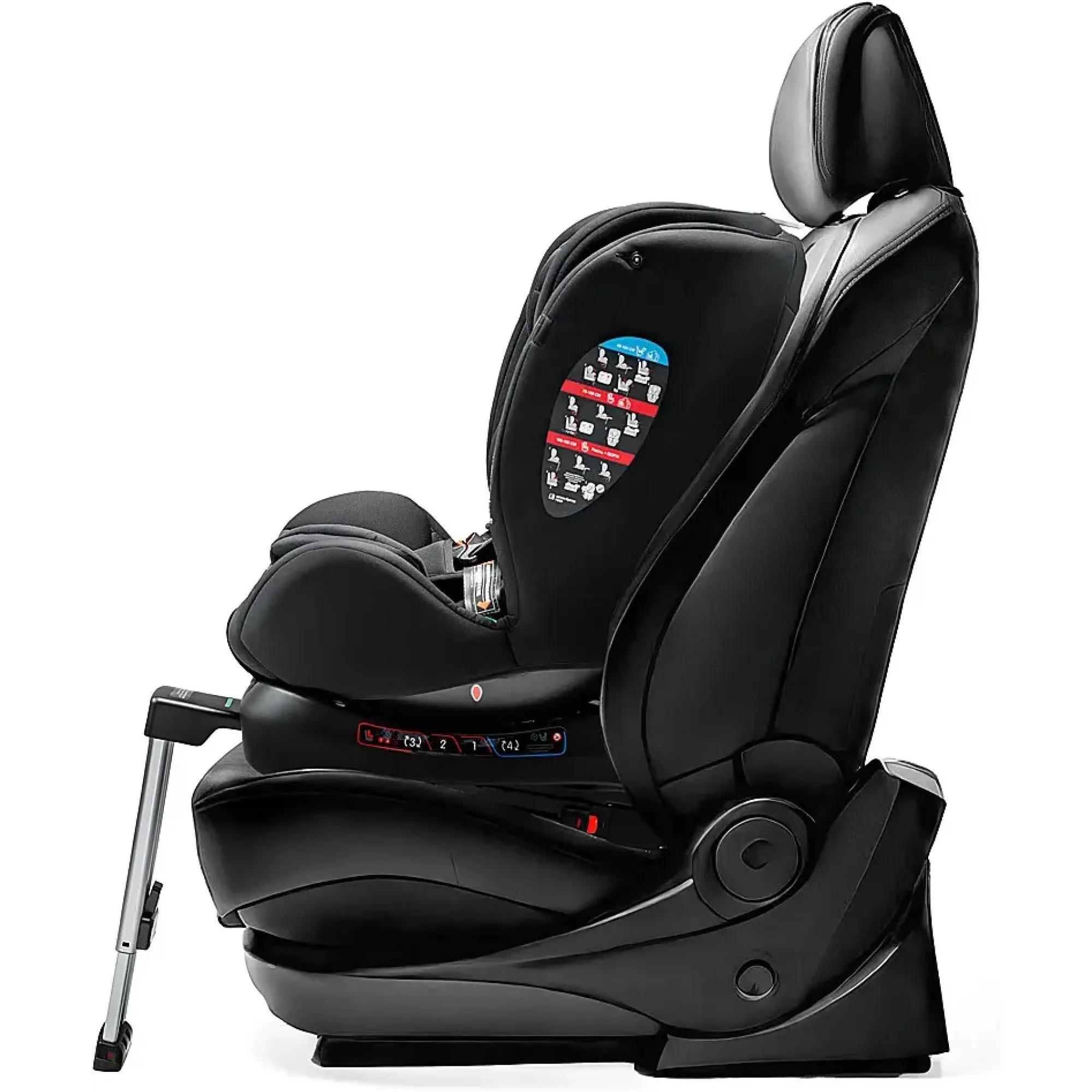 Автокрісло Bair Joy 360 i-size Iso-fix TB-01 total black