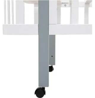 Ліжко Babyroom Місяць LU-1 білий / сірий