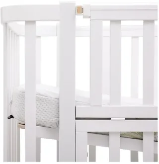 Ліжко Babyroom Місяць LU-3 маятник, шухляда білий