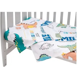 Змінний комплект Babyroom Gold RG-08 білий (динозаврики)