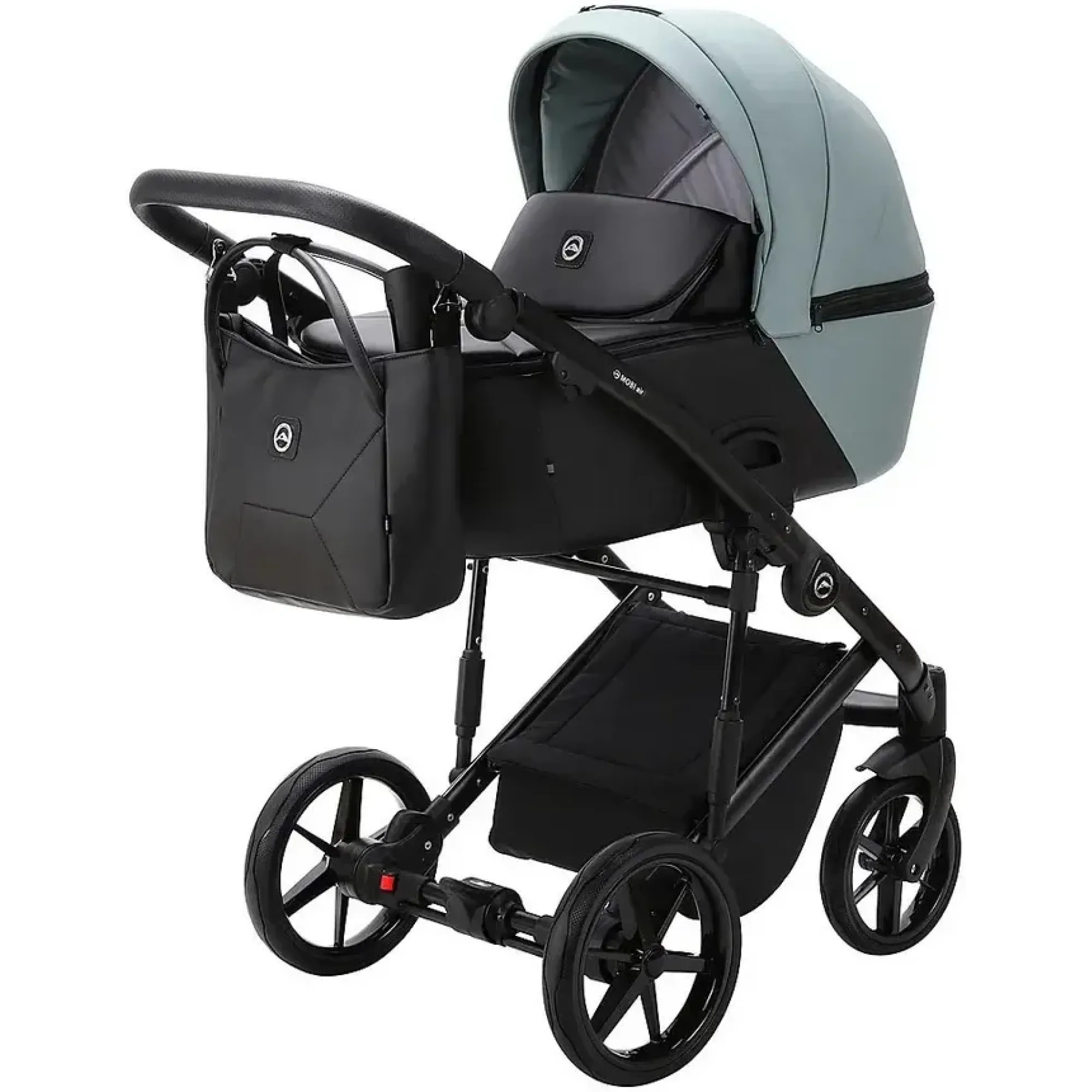 Коляска 2в1 Adamex Mobi Air Thermo ECO SD-14 (екошкіра)