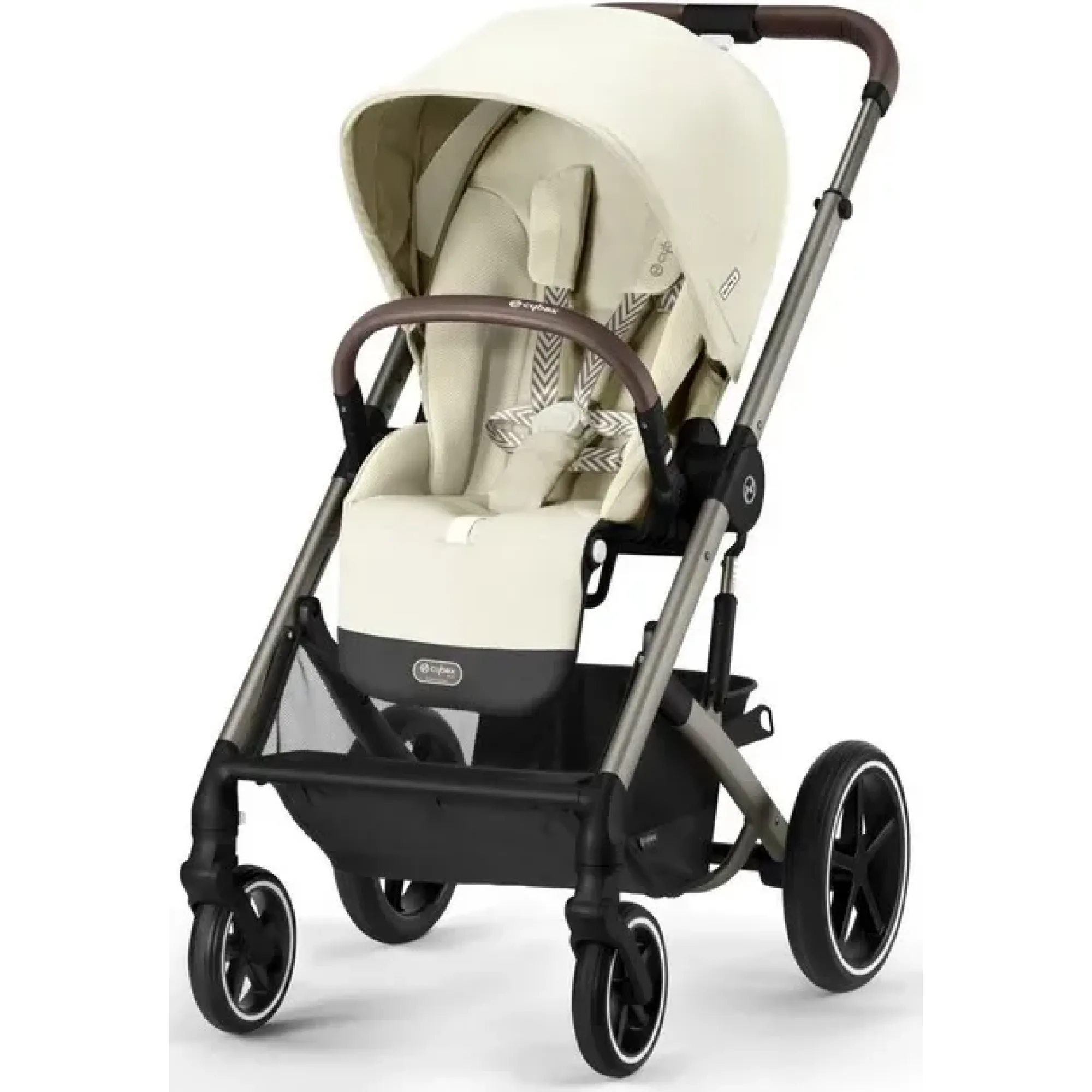 Прогулянкова коляска Cybex Balios S Lux 2023 TPE Seashell Beige