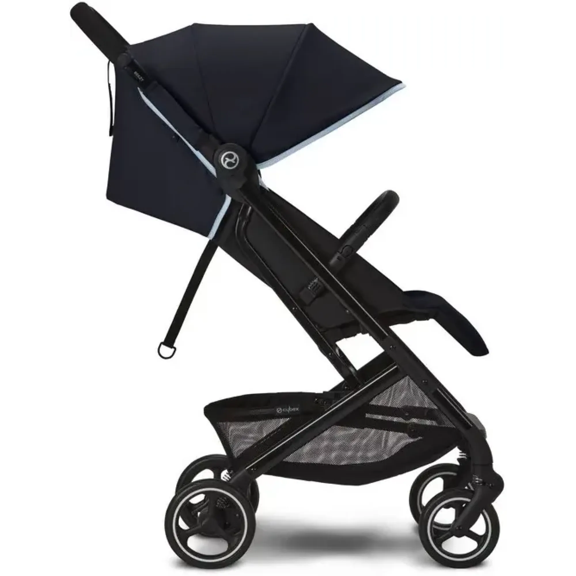 Прогулянкова коляска Cybex Beezy Ocean Blue (з бампером)