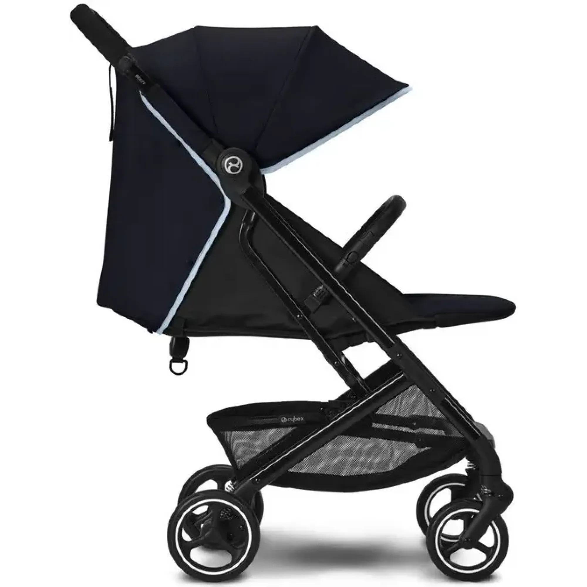 Прогулянкова коляска Cybex Beezy Ocean Blue (з бампером)