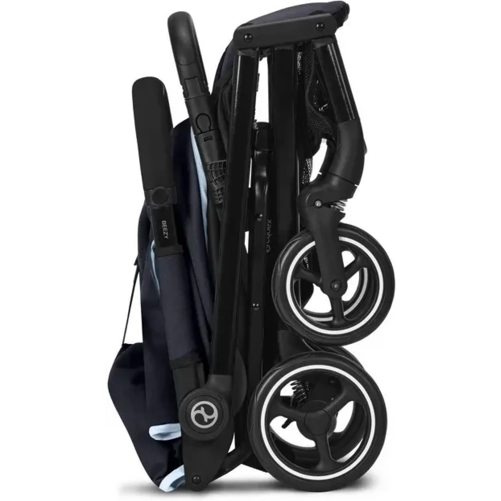 Прогулянкова коляска Cybex Beezy Ocean Blue (з бампером)
