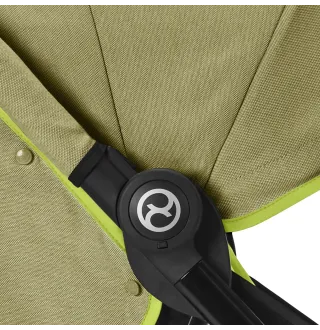 Прогулянкова коляска Cybex Beezy Nature Green (з бампером)